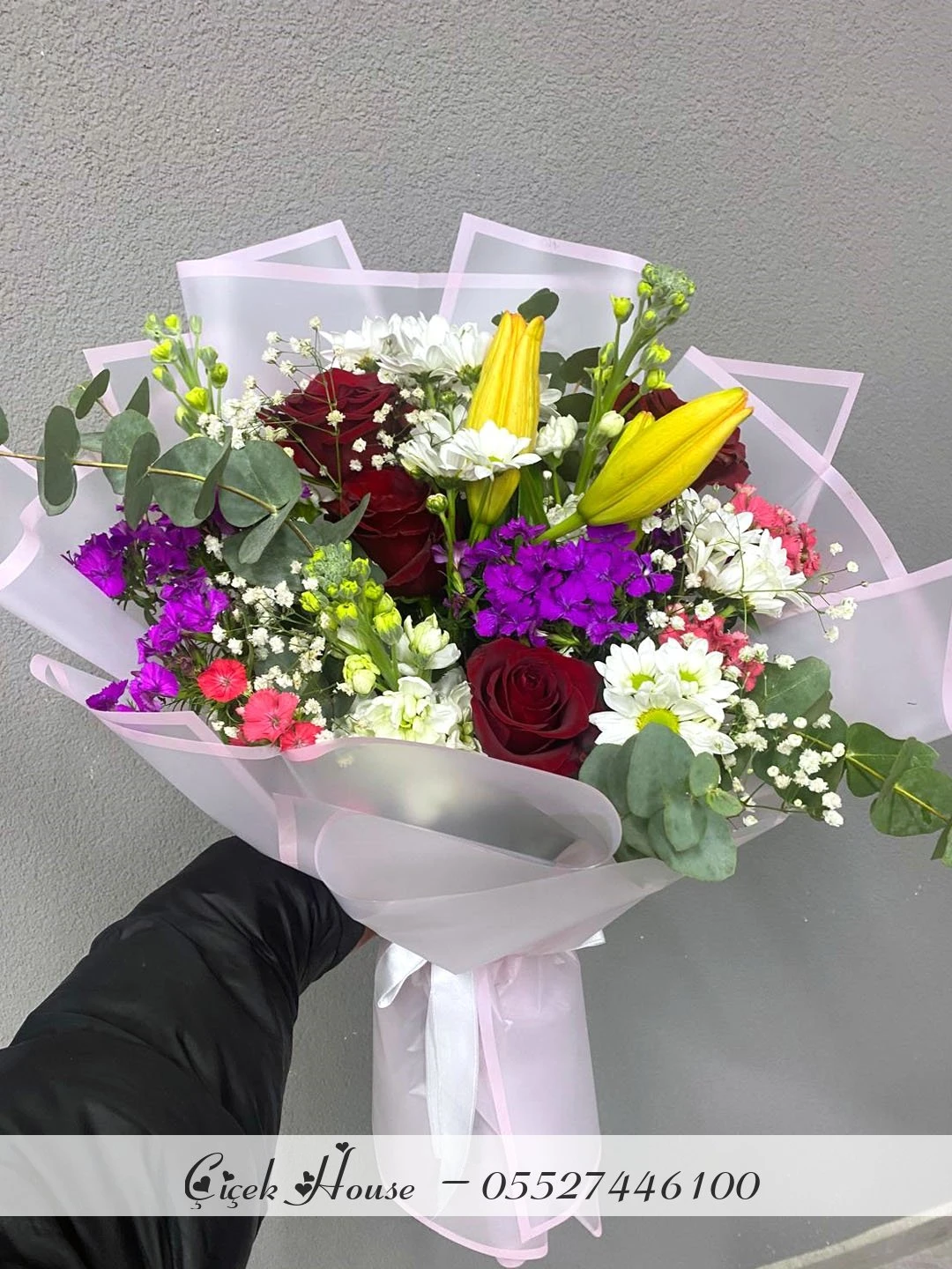 Renkli Çiçekler Buketi