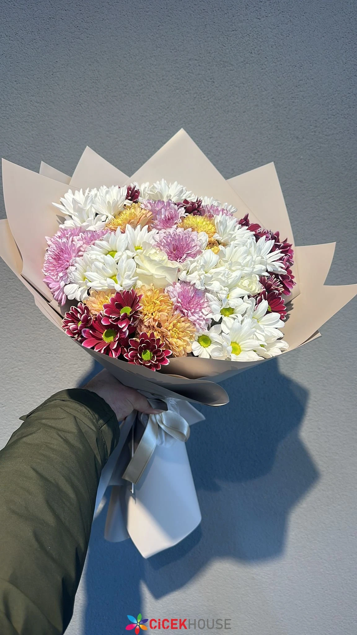 Renkli Papatya Buketi