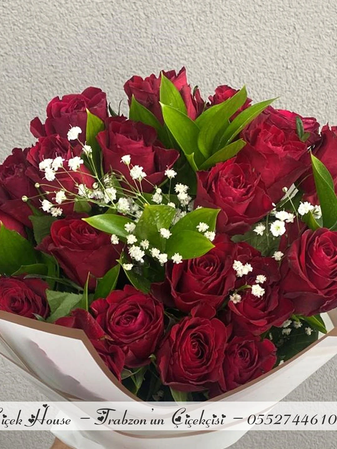 21li Kırmızı Gül Buketi