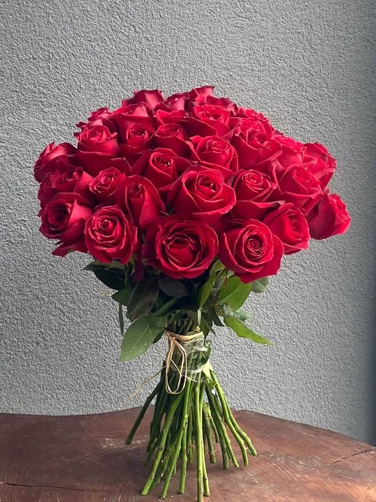 41 li Kırmızı Gül Buketi Vip