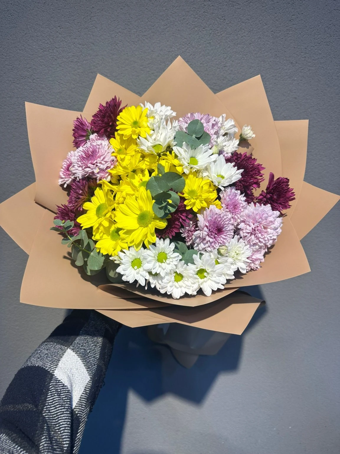 Rengarenk Papatya Buketi