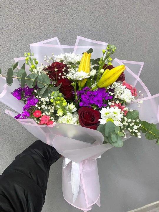 Renkli Çiçekler Buketi