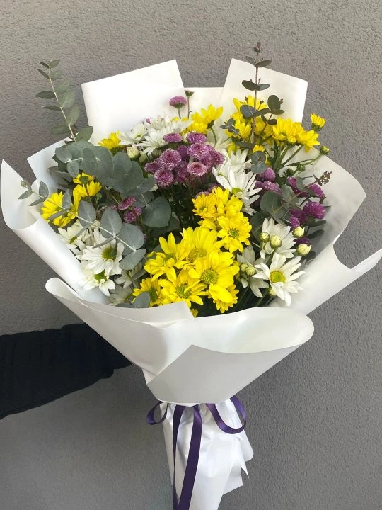 Renkli Papatya Buketi